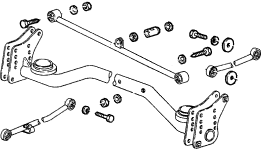 Hinterachse 2WD